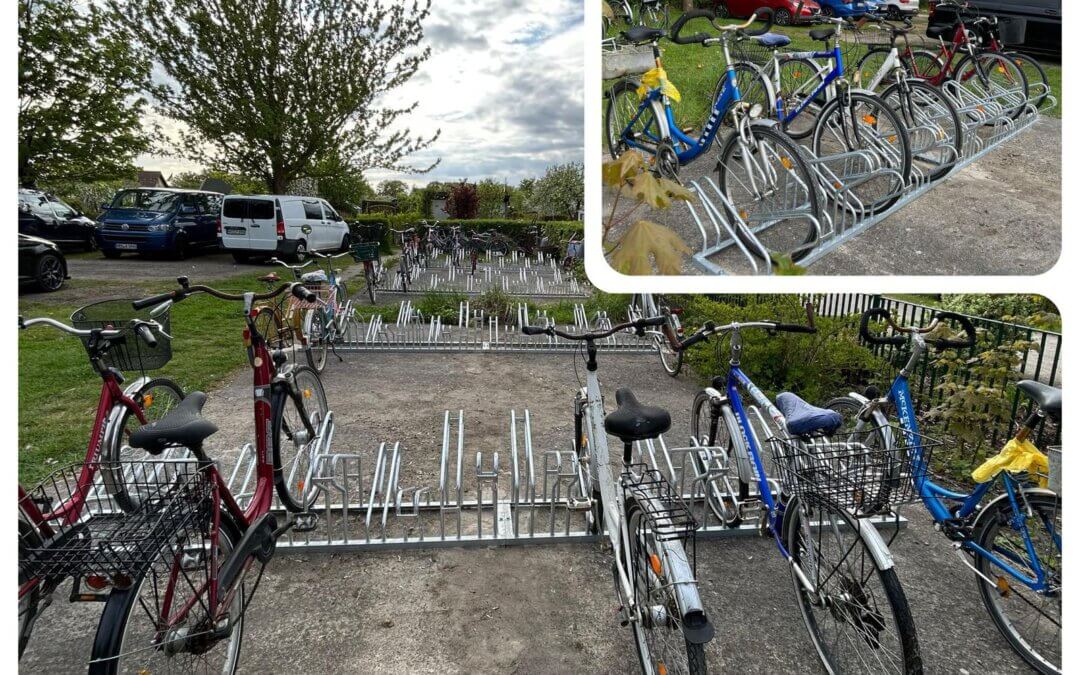 Mehr Platz fürs Rad – 96 neue Fahrradständer!
