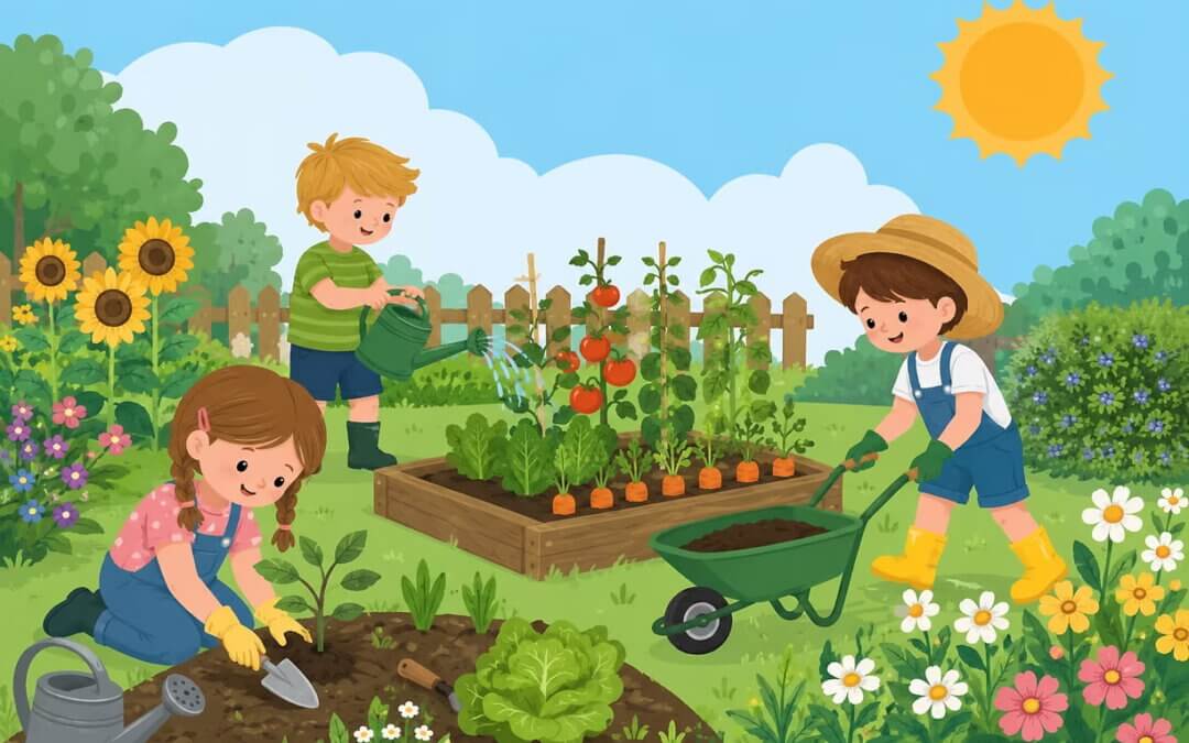 Gartenland in Kinderhand