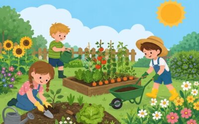 Gartenland in Kinderhand